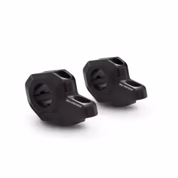 SW-Motech H=30 mm. Recul de 22 mm. Noir. - H=30 mm. Recul de 22 mm. Noir.