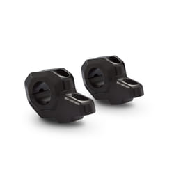 SW-Motech H=30 mm. Recul de 22 mm. Noir. - H=30 mm. Recul de 22 mm. Noir.