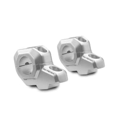 SW-Motech H=30 mm. Recul de 22 mm. Gris. - H=30 mm. Recul de 22 mm. Gris., argent