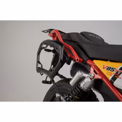 SW-Motech Noir. Moto Guzzi V85 TT (19-23). - Noir. Moto Guzzi V85 TT (19-23).