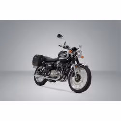 SW-Motech Kawasaki W800 / Street / Cafe (11-), W650 (99-06). - Kawasaki W800 / Street / Cafe (11-), W650 (99-06)., noir