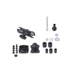 SW-Motech Pour Ø 12,5-25 mm. boule 1", bras, T-Lock. - Pour Ø 12,5-25 mm. boule 1", bras, T-Lock.
