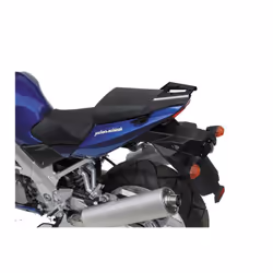 SW-Motech Porte-bagages ALU-RACK - Noir. Suzuki SV 650/S (03-08) SV 1000/S (03-05).