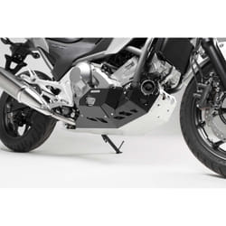 SW-Motech Sabot moteur - Noir/Gris. Honda NC700 / NC750 with DCT., noir-argent