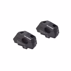 SW-Motech H=25mm. Recul de 5/10/15/20/25/30 mm. Noir - H=25mm. Recul de 5/10/15/20/25/30 mm. Noir