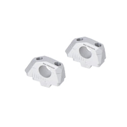 SW-Motech H=28mm. Recul de 5/10/15/20/25/30 mm. Gris - H=28mm. Recul de 5/10/15/20/25/30 mm. Gris, argent