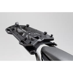 SW-Motech Platine dadaptation pour porte-bagage STREET-RACK - Pour Givi/Kappa avec Monokey. Noir.