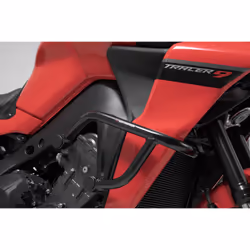 SW-Motech Noir. Yamaha Tracer 9 / GT (20-) / GT+ (22-). - Noir. Yamaha Tracer 9 / GT (20-) / GT+ (22-).