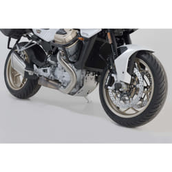 SW-Motech Gris. Moto Guzzi V100 Mandello/S. - Gris. Moto Guzzi V100 Mandello/S., argent