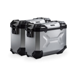 SW-Motech Gris. 37/37 l. Yamaha MT-07 Tracer (16-). - Gris. 37/37 l. Yamaha MT-07 Tracer (16-)., argent