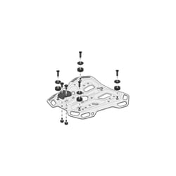 SW-Motech Noir. Moto Guzzi Stelvio (23-). - Noir. Moto Guzzi Stelvio (23-).