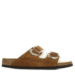 Sandales Birkenstock Arizona Suede Leather Large