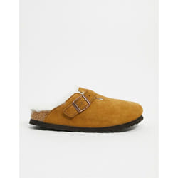 Mules Boston Cuir Marron