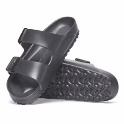 Birkenstock Arizona Essentials Sandales Unisexe Anthracite, Métallique