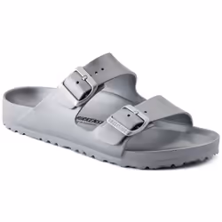 Birkenstock Arizona Essentials, Sandales, Unisexe, Adulte, Argent, EUE, Metallic Silver