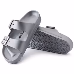 Birkenstock Arizona Essentials Sandales Unisexe 38 Argent
