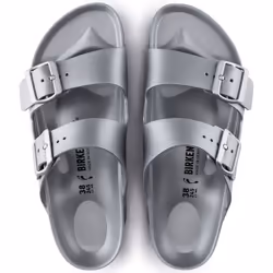 Birkenstock Arizona Essentials Sandales Unisexe 38 Argent