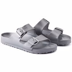 Birkenstock Arizona Essentials Sandales Unisexe 38 Argent - Vue supplémentaire 4