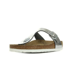 Sandales Gizeh Soft Cuir Argenté
