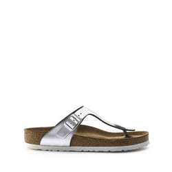 Sandales Gizeh Soft Cuir Argenté