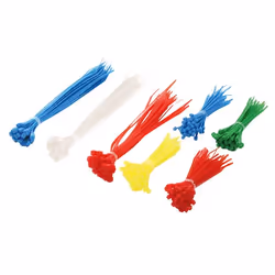 LogiLink KAB0017, Nylon, Bleu, Vert, Rouge, Blanc, Jaune, 200 mm, 36 mm