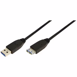 enquête Port 1 : USB 3.0 A/mâle Port 2 : USB 3.0 A/femelle Conforme à USB SuperSpeed Débit de données : jusqu'à 5 Gbits/s. Al ...