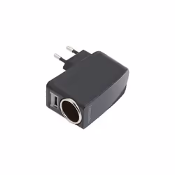 LogiLink PA0046, Intérieure, Allume-cigare, USB, 5 V, Noir