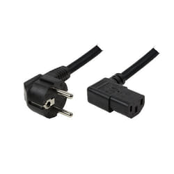 LogiLink Swiss-IEC - IEC-C13, 2m Noir Coupleur C13