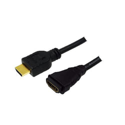 LogiLink HDMI - HDMI, 1.0m câble HDMI 1 m HDMI Type A (Standard) Noir