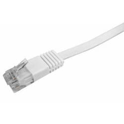 LogiLink CAT5e UTP 3m câble de réseau Blanc U/UTP (UTP)