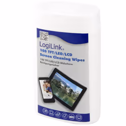 LogiLink RP0010, Chiffons secs de nettoyage d'équipement électronique, LCD/TFT/Plasma, 1 pièce(s), 100 pièce(s)