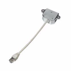 LogiLink RJ45/2xRJ45 câble de réseau Argent, Blanc 0,15 m