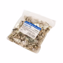 LogiLink MP0003, CAT5e, Plastique, Or, 100 pièce(s)
