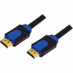 LogiLink CHB1102, 2 m, HDMI Type A (Standard), HDMI Type A (Standard), 8,16 Gbit/s, Noir, Bleu