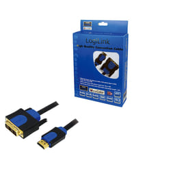 LogiLink CHB3101 câble vidéo et adaptateur 1 m HDMI Type A (Standard) DVI-D