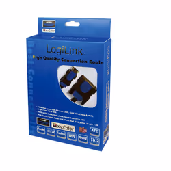 LogiLink CHB3101 câble vidéo et adaptateur 1 m HDMI Type A (Standard) DVI-D