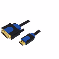 LogiLink CHB3101 câble vidéo et adaptateur 1 m HDMI Type A (Standard) DVI-D