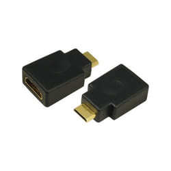 LogiLink AH0009 changeur de genre de câble HDMI C HDMI A Noir
