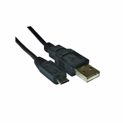 LOGON TAK67421, 2 m, USB A, Micro-USB B, USB 2.0, Noir