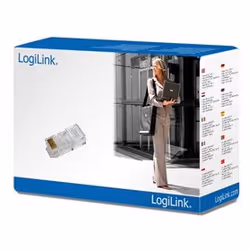 LogiLink RJ45 connecteur de fils Transparent