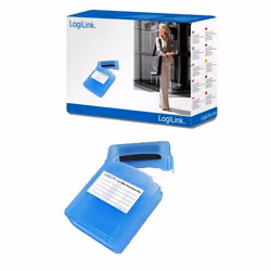 LogiLink UA0132 Housse de disques de stockage Bleu