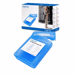 LogiLink UA0133 Housse de disques de stockage Bleu