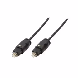 LogiLink Toslink - Toslink, 10m, TOSLINK, Mâle, TOSLINK, Mâle, 10 m, Noir