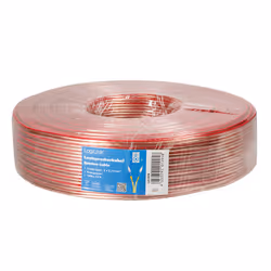 LogiLink CA1078 câble audio 100 m Transparent