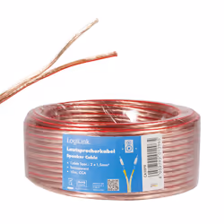 LogiLink CA1079 câble audio 10 m Transparent - Vue supplémentaire 4