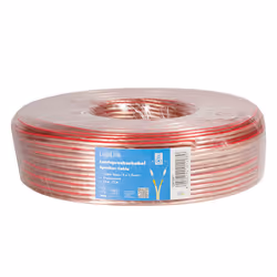 LogiLink CA1081 câble audio 50 m Transparent