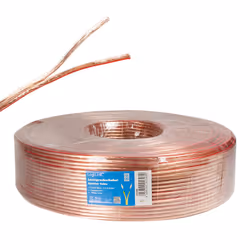 LogiLink CA1086 câble audio 100 m Transparent - Vue supplémentaire 4