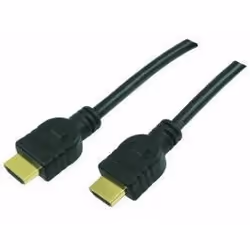 LogiLink HDMI, 15m, 15 m, HDMI Type A (Standard), HDMI Type A (Standard), 10,2 Gbit/s, Noir