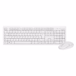 LogiLink ID0104W, Taille réelle (100 %), Sans fil, USB, Blanc, Souris incluse