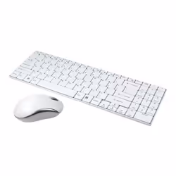 Clavier et souris Bluetooth - LOGILINK - ID0109 - Résolution 1200 DPI - Détection optique - Couleur blanche